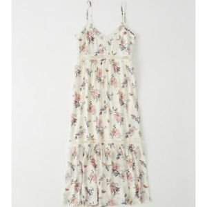 NWT A&F ladder trim maxi dress , M